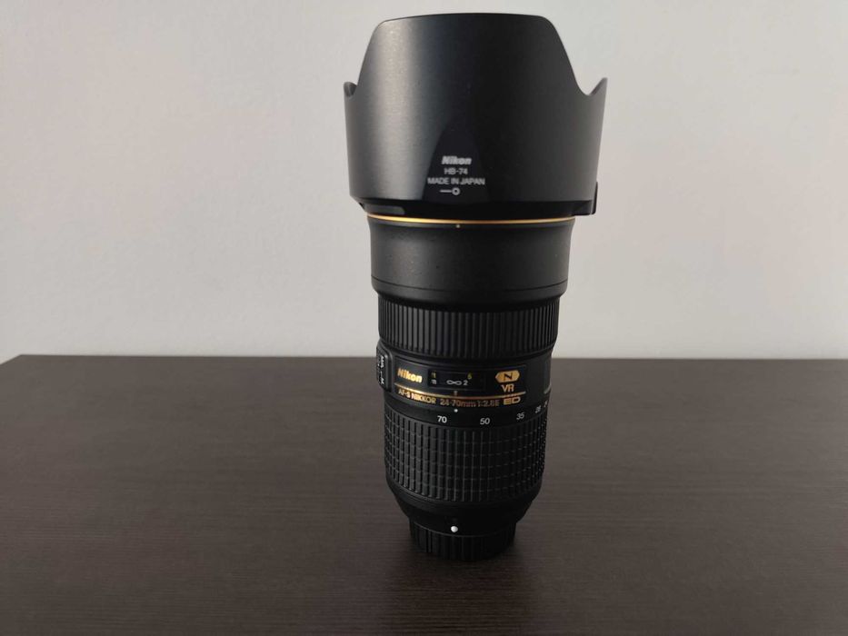 Nikon AF-S 24-70mm f/2.8 E ED VR filtr gratis
