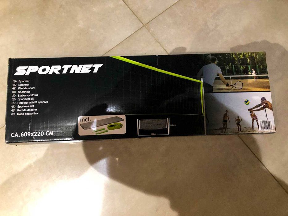 SIATKA DO BADMINTONA tenisa siatkówki 4 w 1
