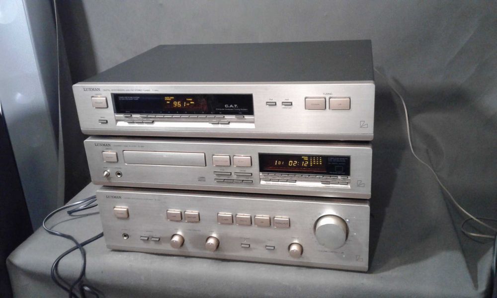 LUXMAN A-331,T-341L, D-351,zestaw stereo