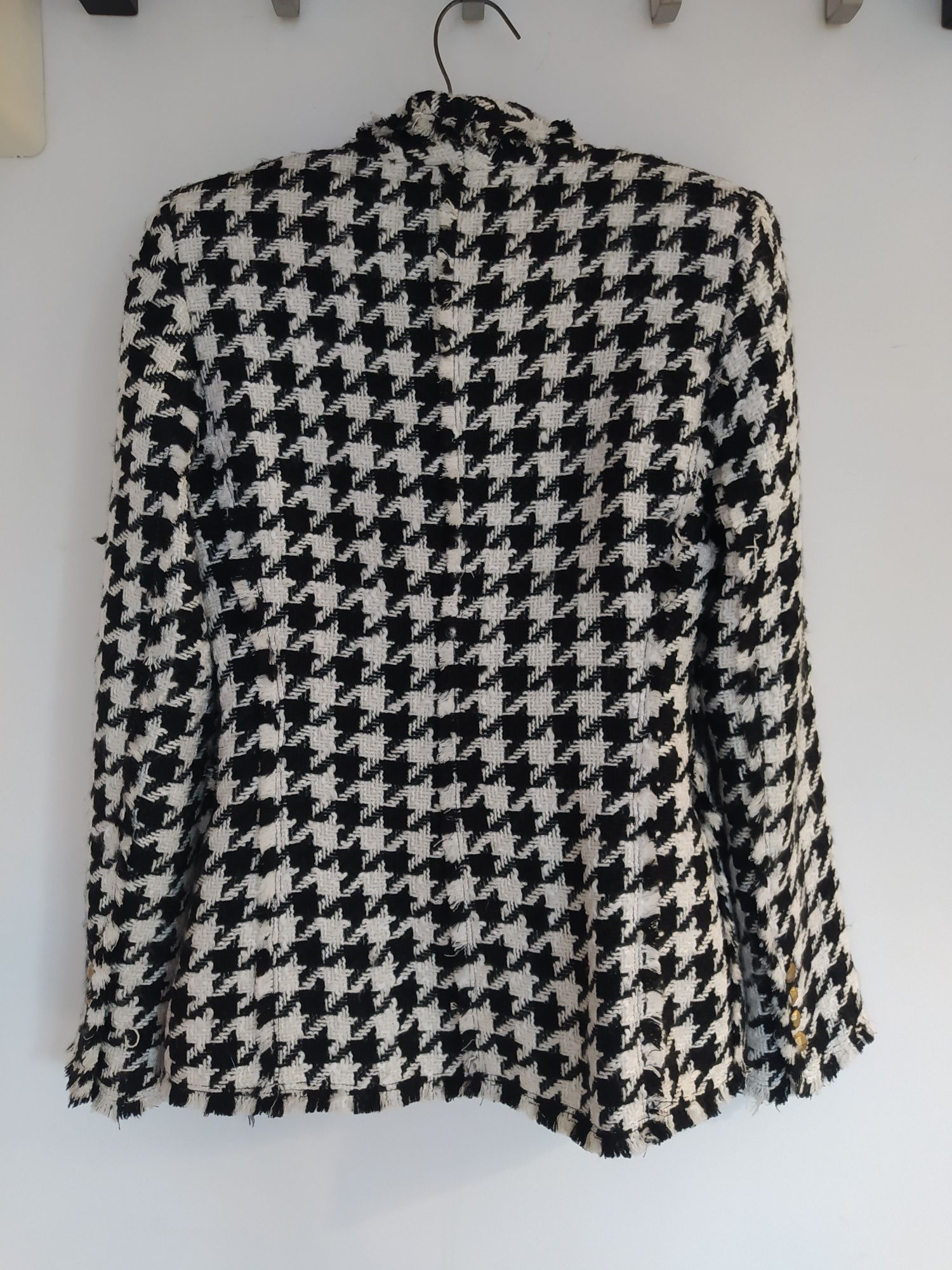Żakiet pepitka Zara r. XS