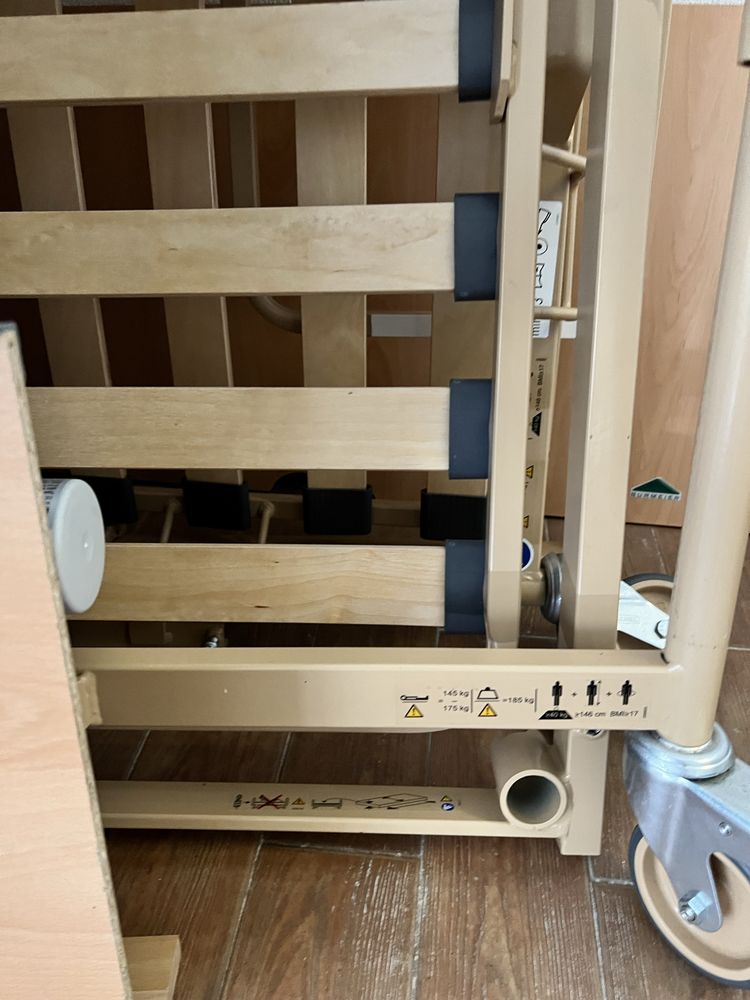 Cama Burmeier articulada + colchão anti escaras
