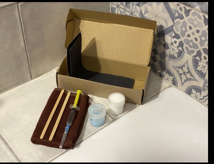 Ремкоплект для ванної сколи та тріщіни