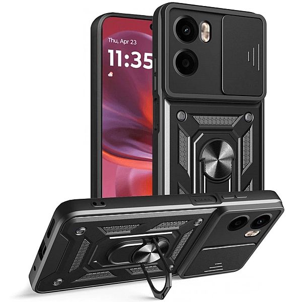 Etui Tech-Protect CamShield Pro na Motrola Moto G05 / E15 - czarne
