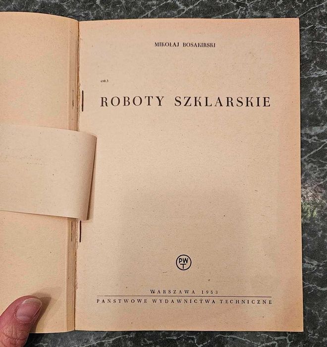 Roboty szklarskie Mikołaj Bosakirski