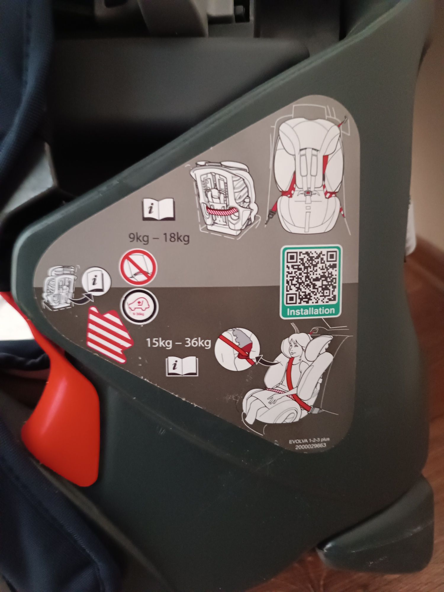 Fotelik Britax Romer 9-36