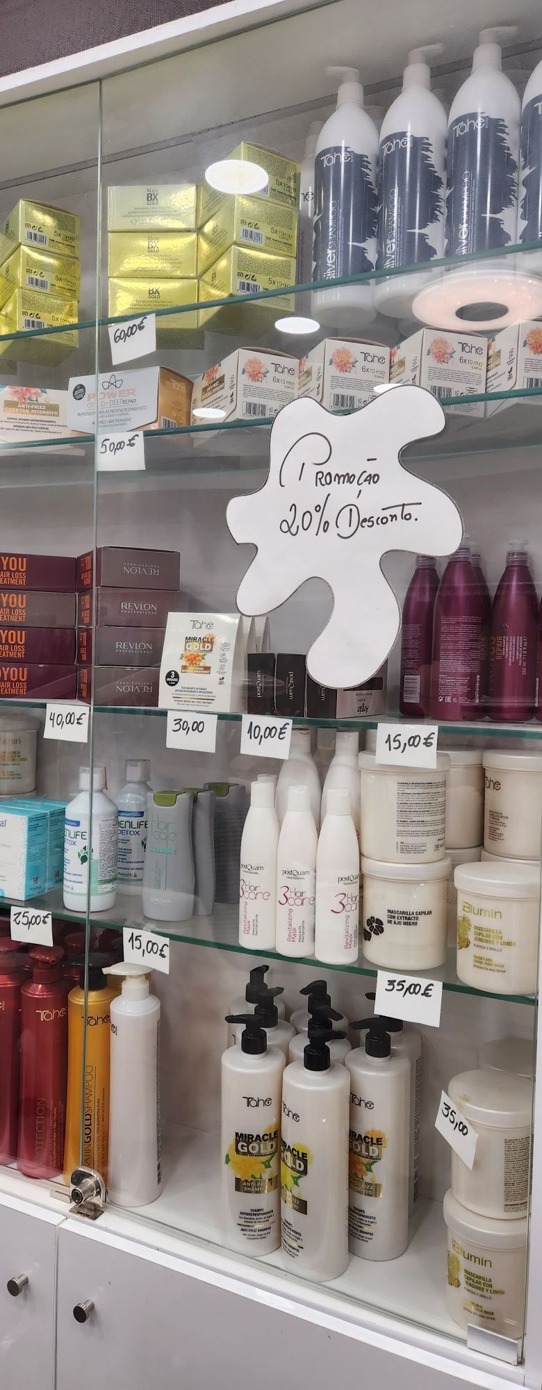 Produtos para cabelo 5€