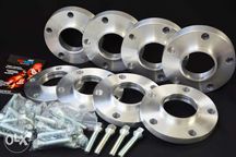 FLANSZE DYSTANSOWE do poszerz osi Audi VW BMW 15,20,25,30mm NOWE! 24h