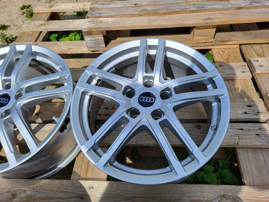 [1138] Felgi aluminiowe 17 Cali 5x112 7,5J Audi A3A4A5A6 +czujniki