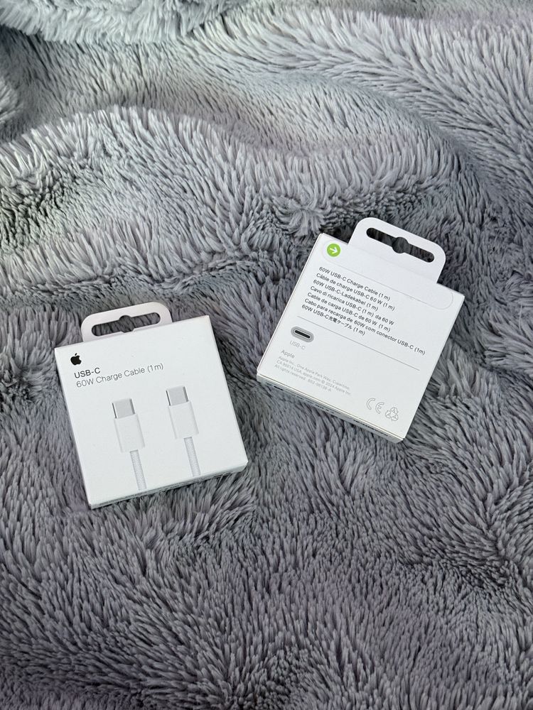 Nowa ładowarka Apple USB-C+C 35W (Dual Port) Biała + kabel Apple CC 1m