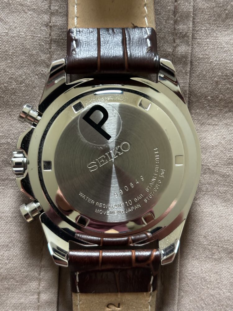 Relógio Seiko Chronograph 8T67