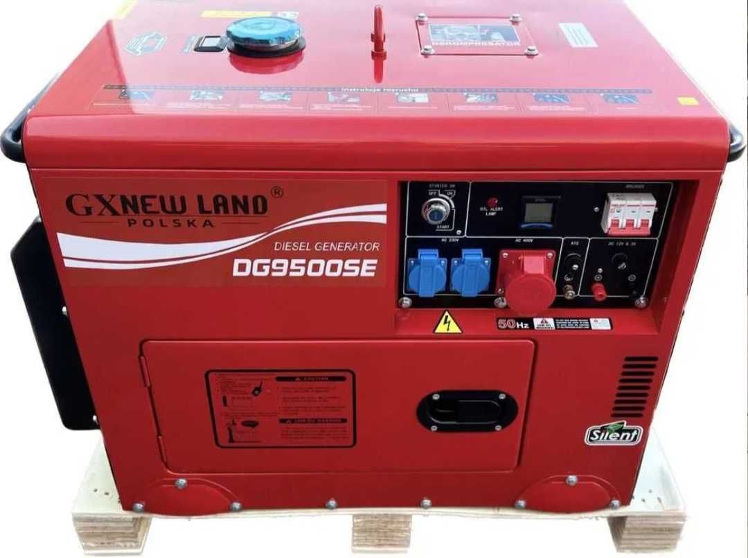 Agregat prądotwórczy diesel 7.5 kw 9.5 kva Seroa GX Polska