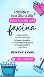 Peça agora uma faxina