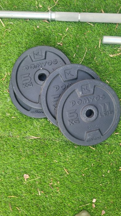 Material de musculação e ginásio