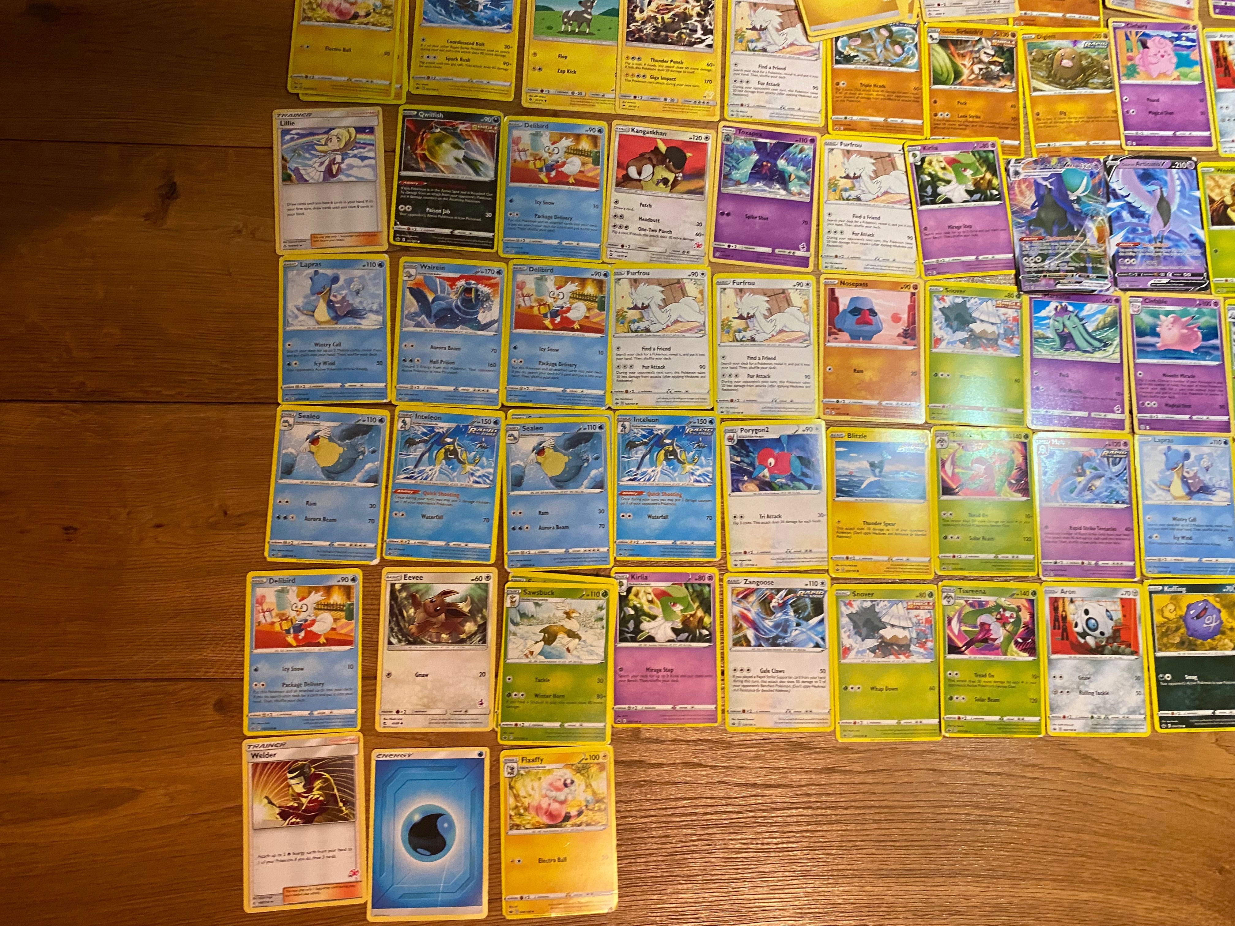 Karty Pokémon - ponad 100 sztuk