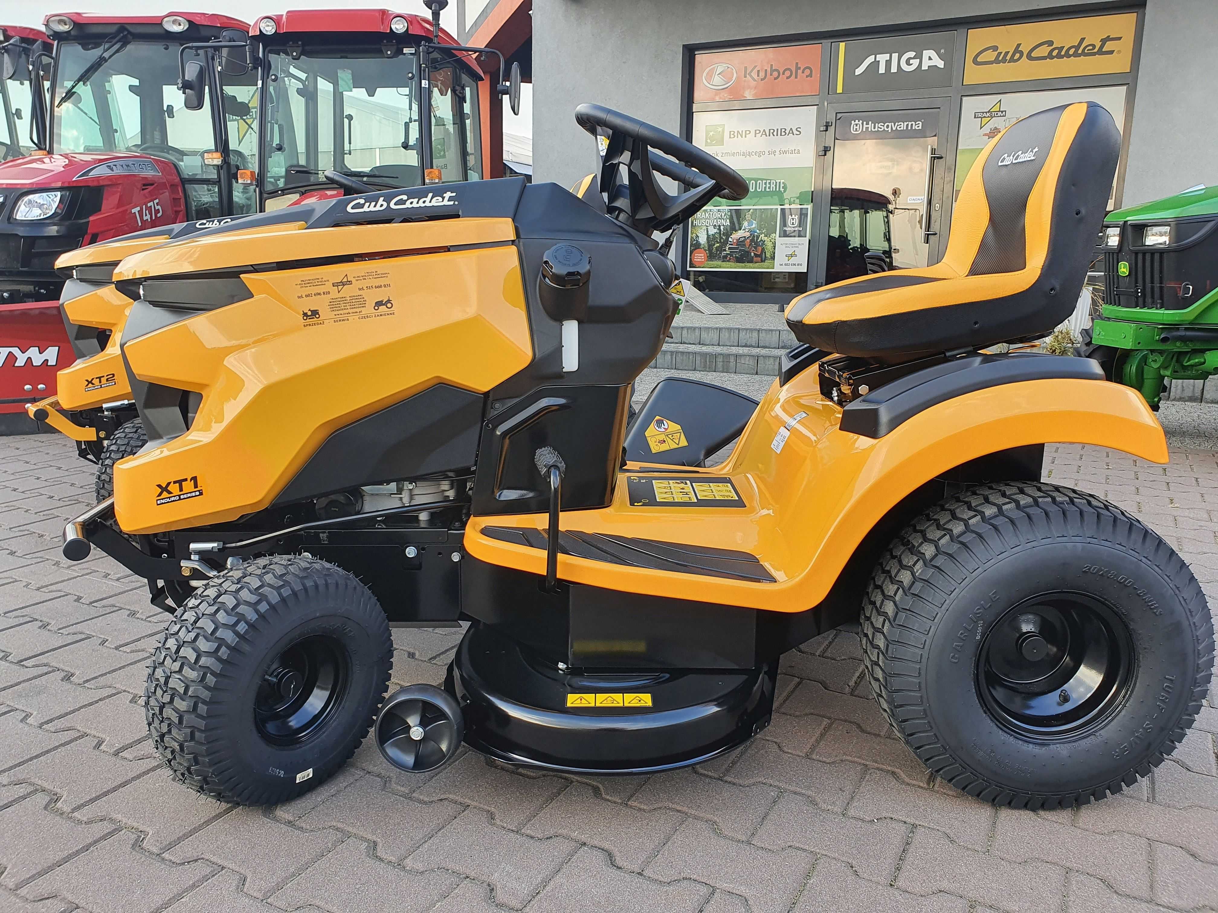 Traktor ogrodowy Cub Cadet XT1 OS96 18KM deck 96 cm Tempomat LEDY