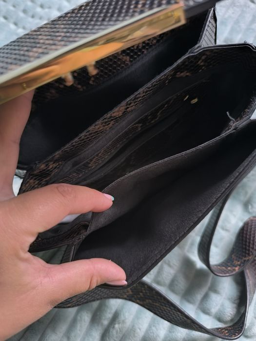 Kopertówka z imitacją skóry