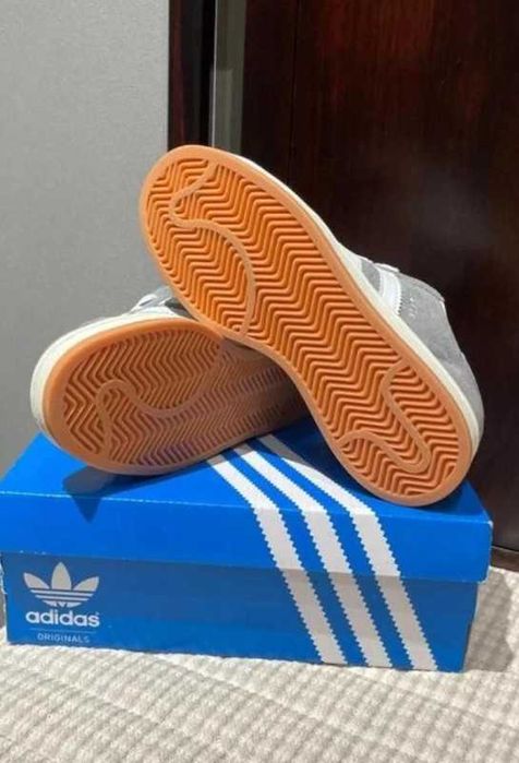 Buty meskie Mokasyny adidas_Campus_00s_Grey_White R.36