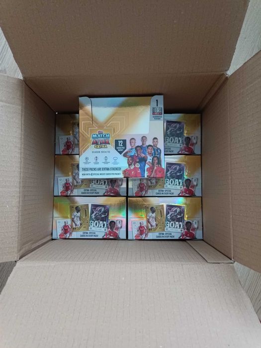 Topps UEFA Champions 2024/2025. Match Attax Extra карточки..