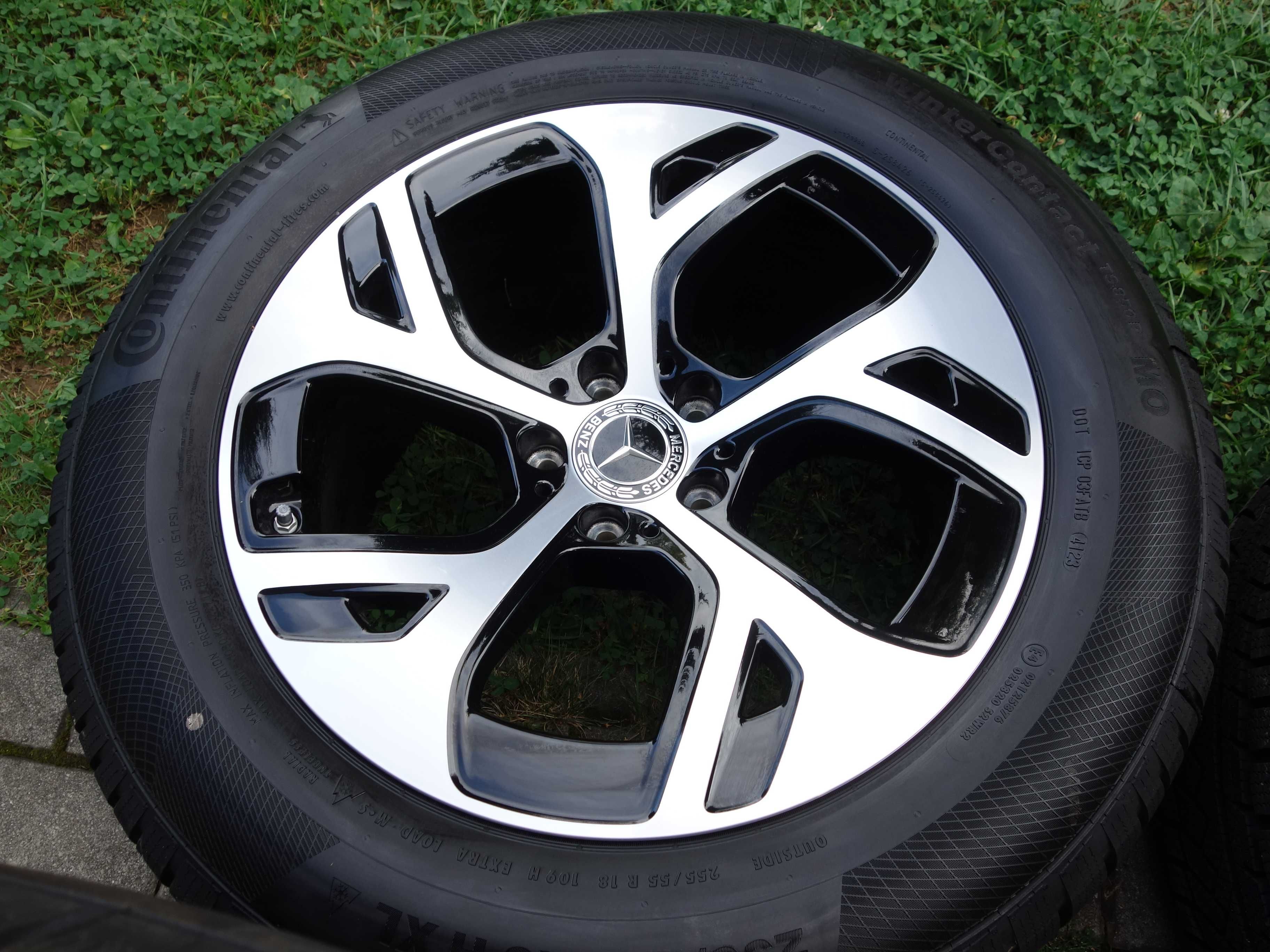 Koła ZIMOWE MERCEDES GLC W254 x254 18'' Nowe CONTINENTAL 2 Szerokości