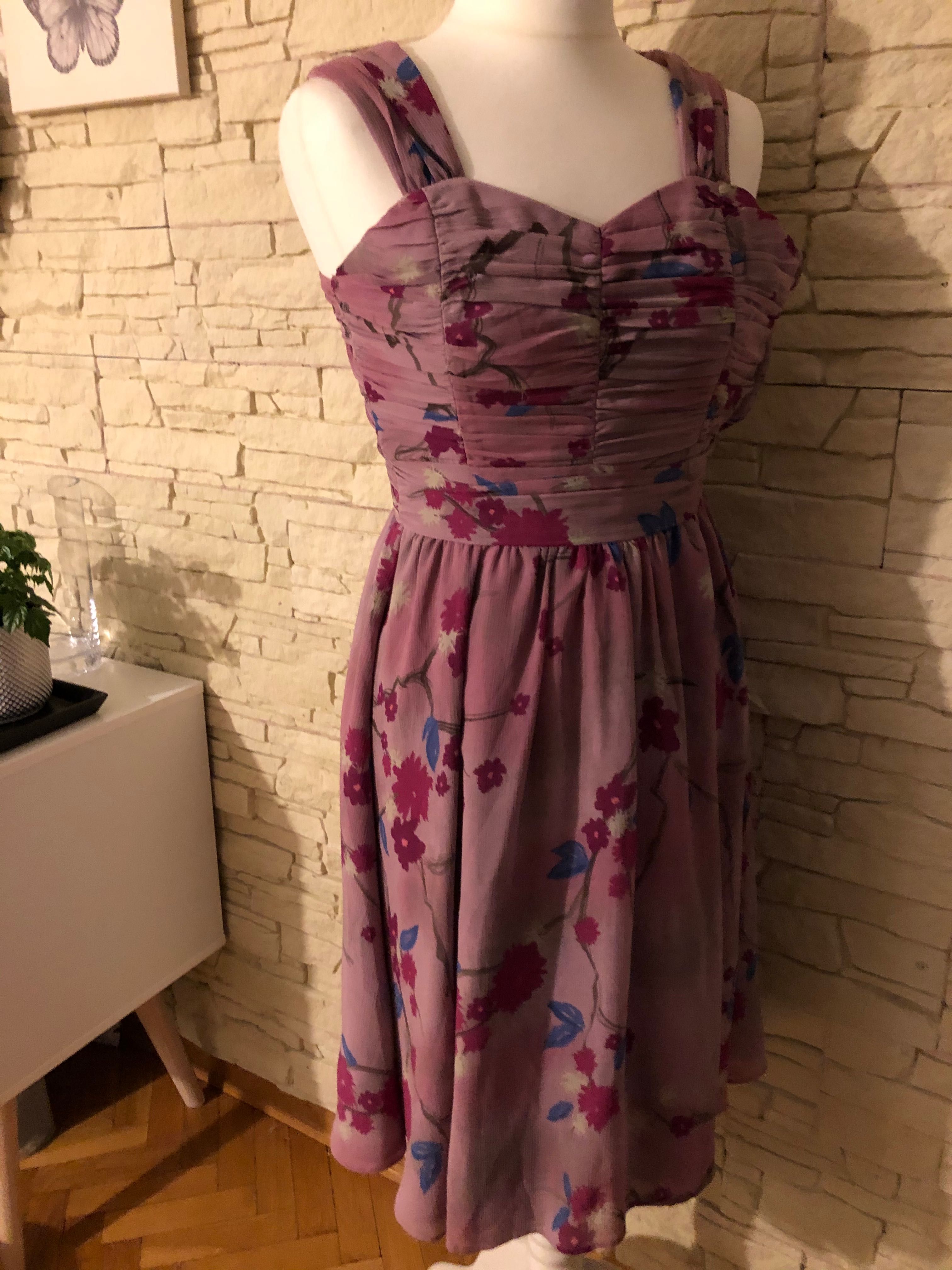 Sukienka letnia vintage retro lata 50