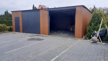 Garaż Blaszany 7x6 Kolor