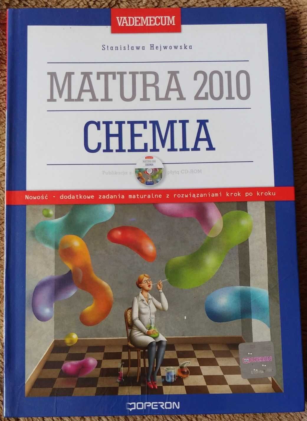 Książki (4) do nauki chemii dla uczniów szkoły średniej