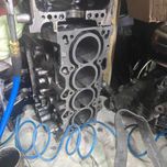 Блок мотора Mazda CX 5 3 6 SH01 2012-2017 2.2 битурбо хон плоскость