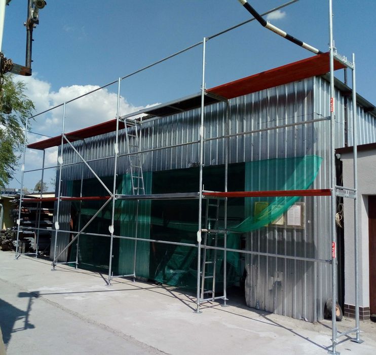 Zestaw rusztowania 12m i wysokości roboczej 6,3m sprzedaż w Szczecinie