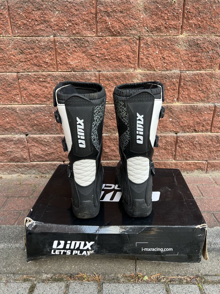 Buty Enduro Cross 47 IMX x-two białe