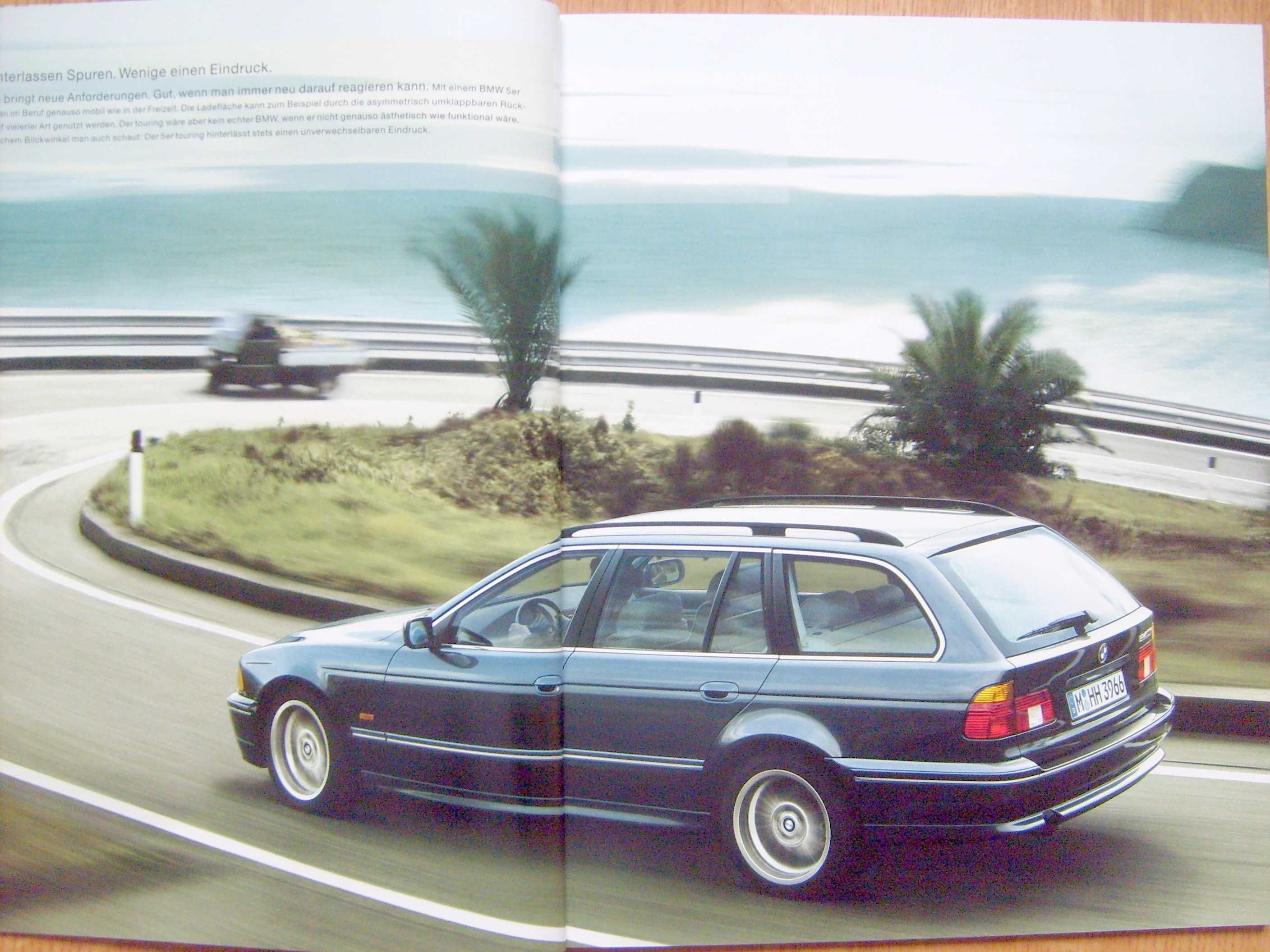 BMW seria 5 E39 Touring 2000 / prospekt 90 stron ! Wyprzedaż zbiorów !
