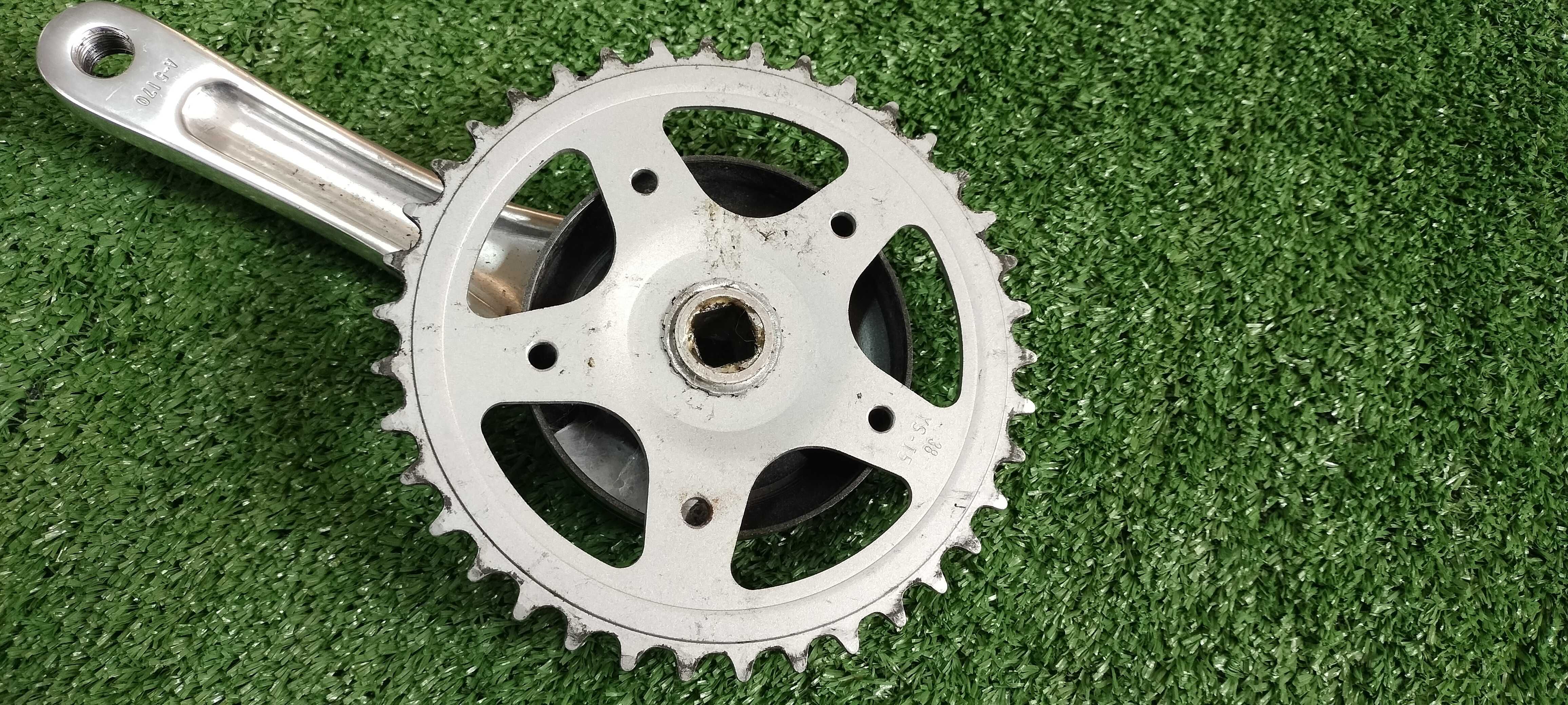 Korba kwadrat 170mm 1 x 38z srebrna