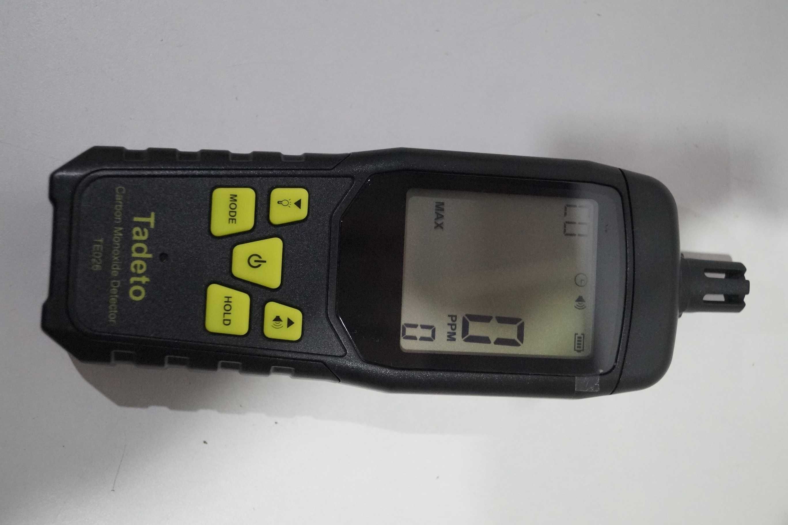 707 TADETO TE026 Przenośny detektor tlenku węgla CO alarm