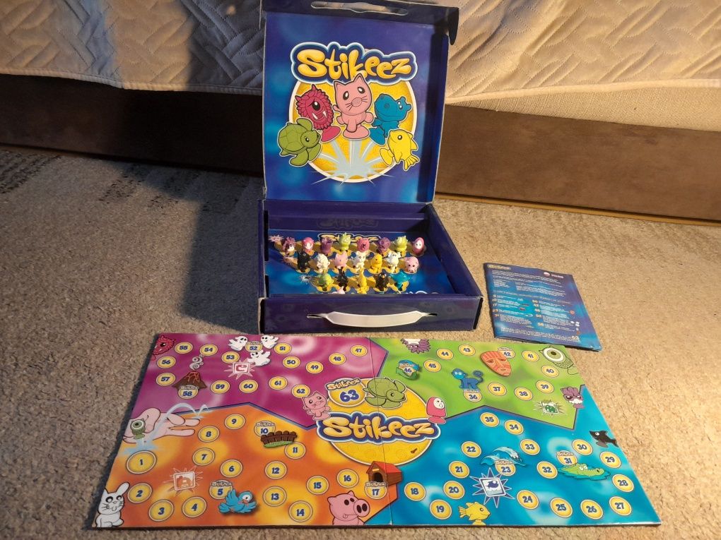 Stikeez gra planszowa + komplet figurek