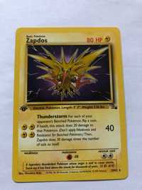 Pokemon zapdos fossil 30/62 1 edition