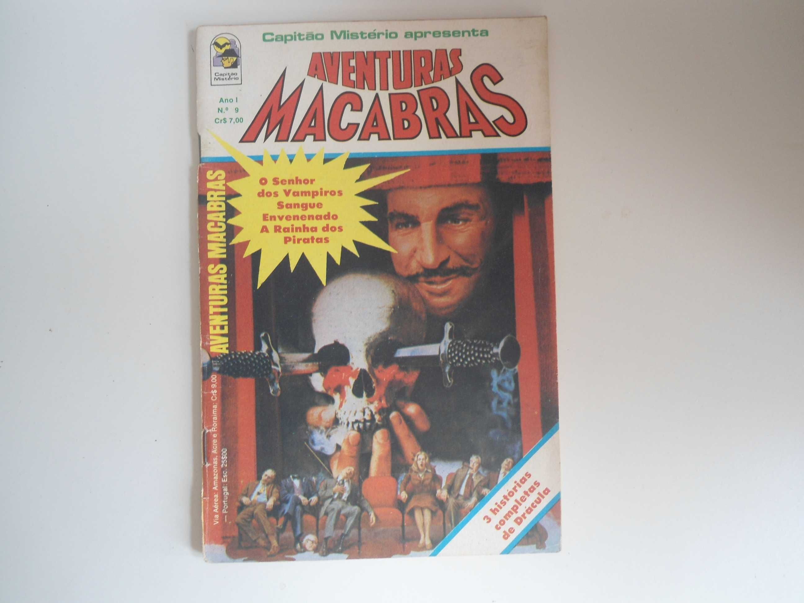 Capitão mistério apresenta Aventuras Macabras (BD)