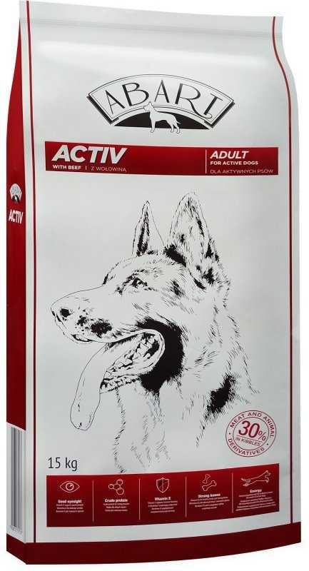 Abart  Sucha Dla Psa 15Kg Activ 30%Meat Beef