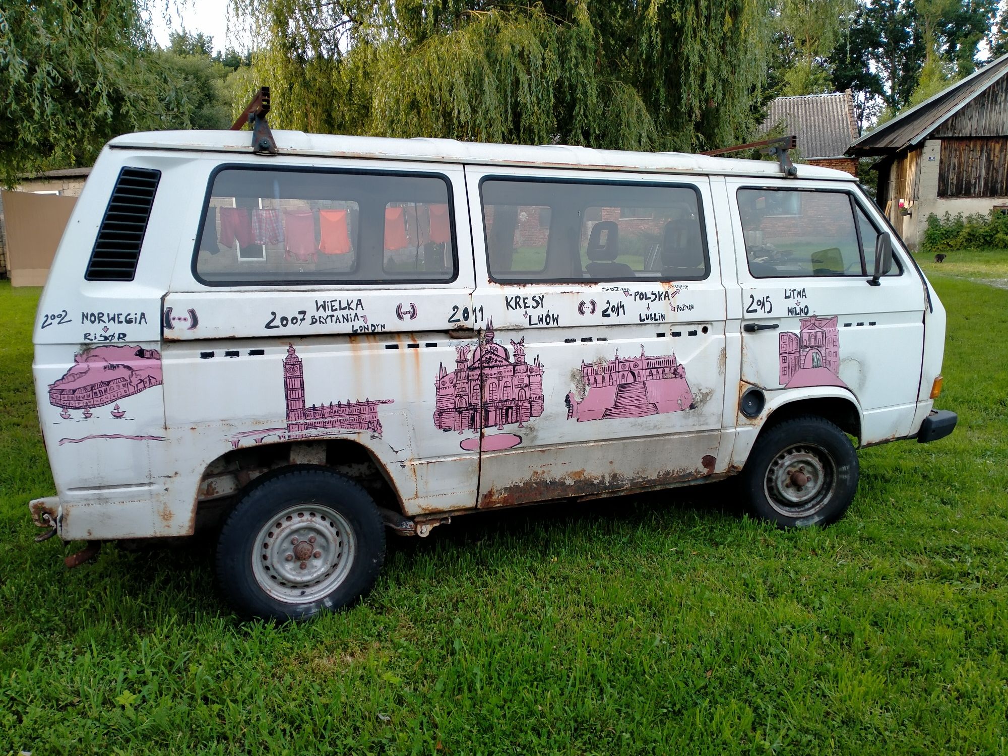 VW transporter. T-3.