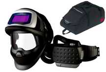 Przyłbica kask maska do spawania Speedglass 9100 FX 3M Adflo torba aku