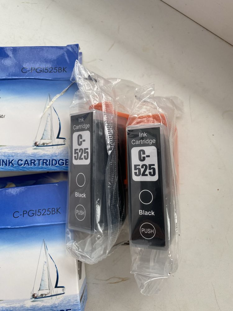 Продам картриджи для струйных принтеров Canon c-pgi525bk новые