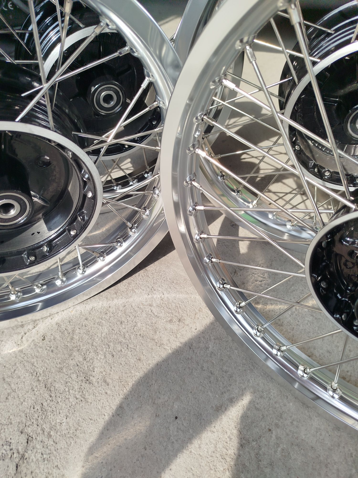 Koła mz 125 150 mz 251 250 etz nierdzewne szprychy