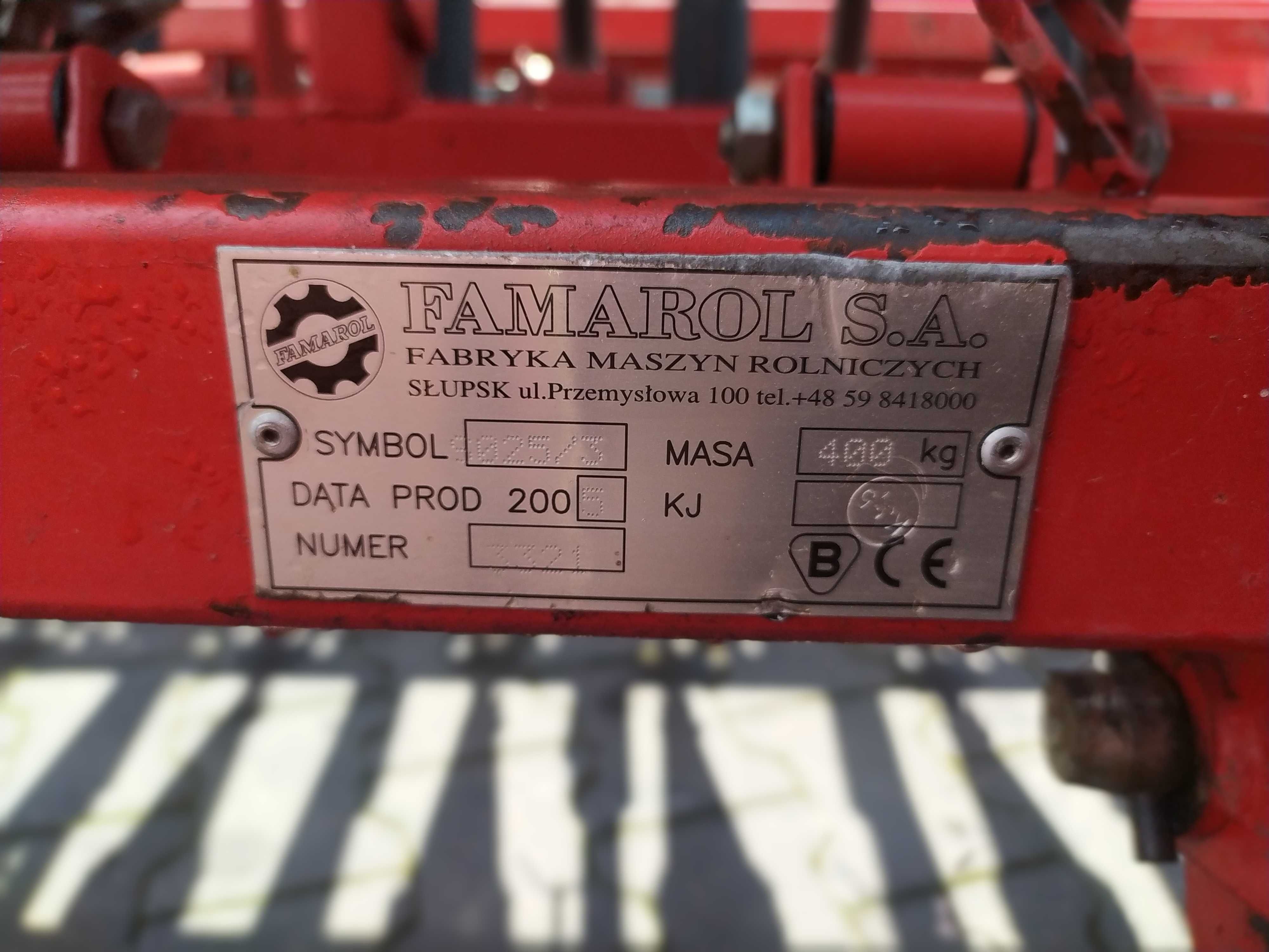 Agregat uprawowo siewny Famarol