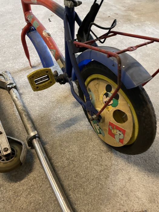 Bicicleta e trotinete