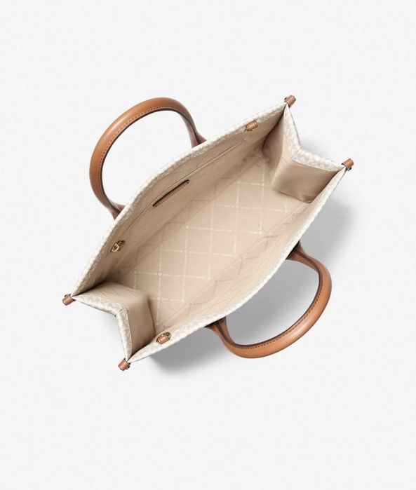 Сумка середня Michael Kors Mirella Medium Signature Logo Tote Bag