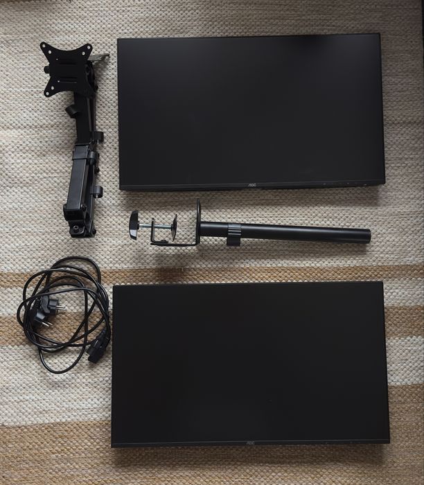 2 Monitores AOC 144hz 27"