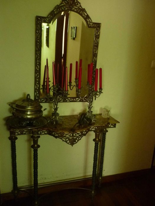 candelabros em casquinha
