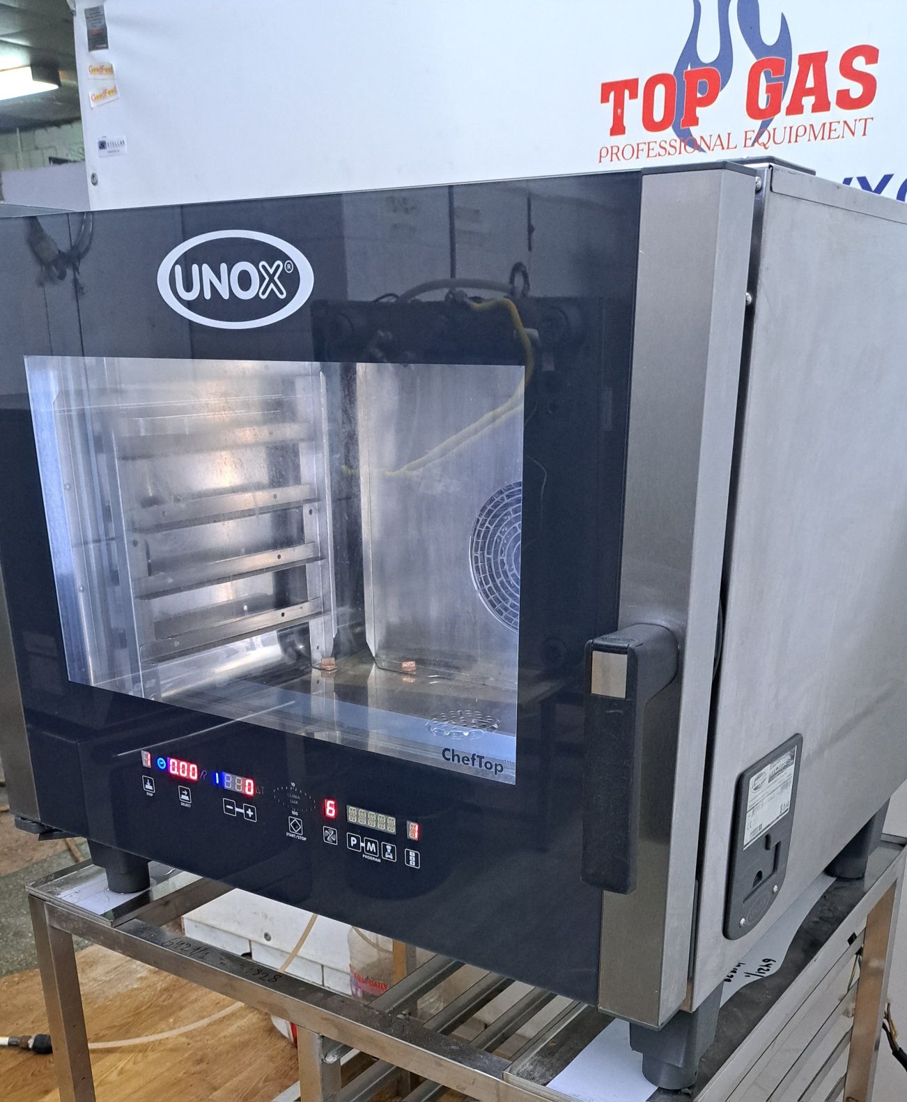 Пароконвектомат UNOX XVC 305E 5рівнів