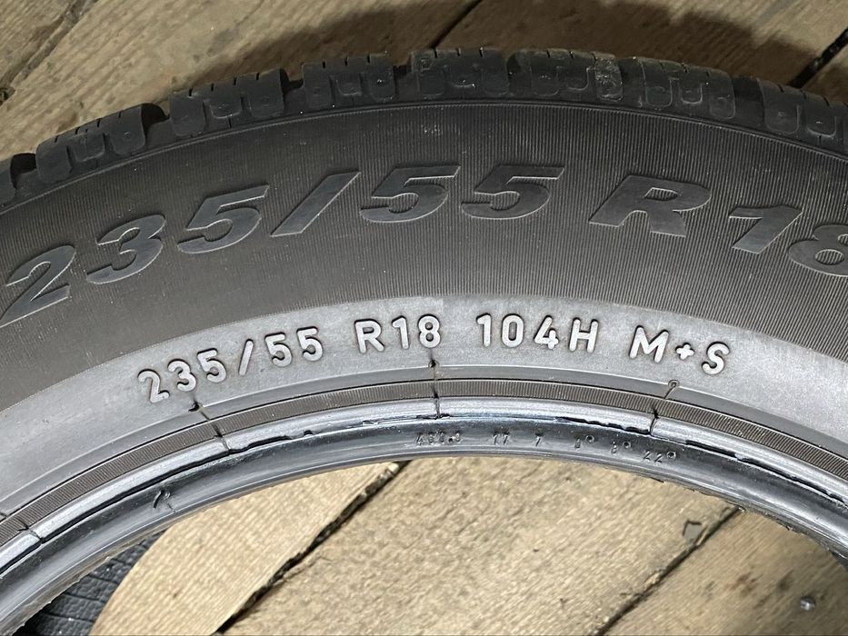 4шт 85-95% 235/55R18 Pirelli Sottozero Winter 210 Serie II 23год