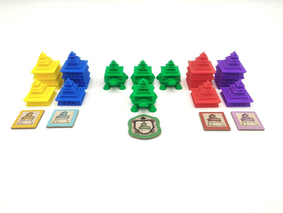 Rising Sun - Zestaw twierdz do gry planszowej