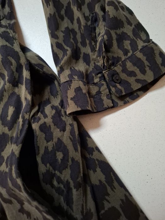 Vestido comprido camiseiro da Zara