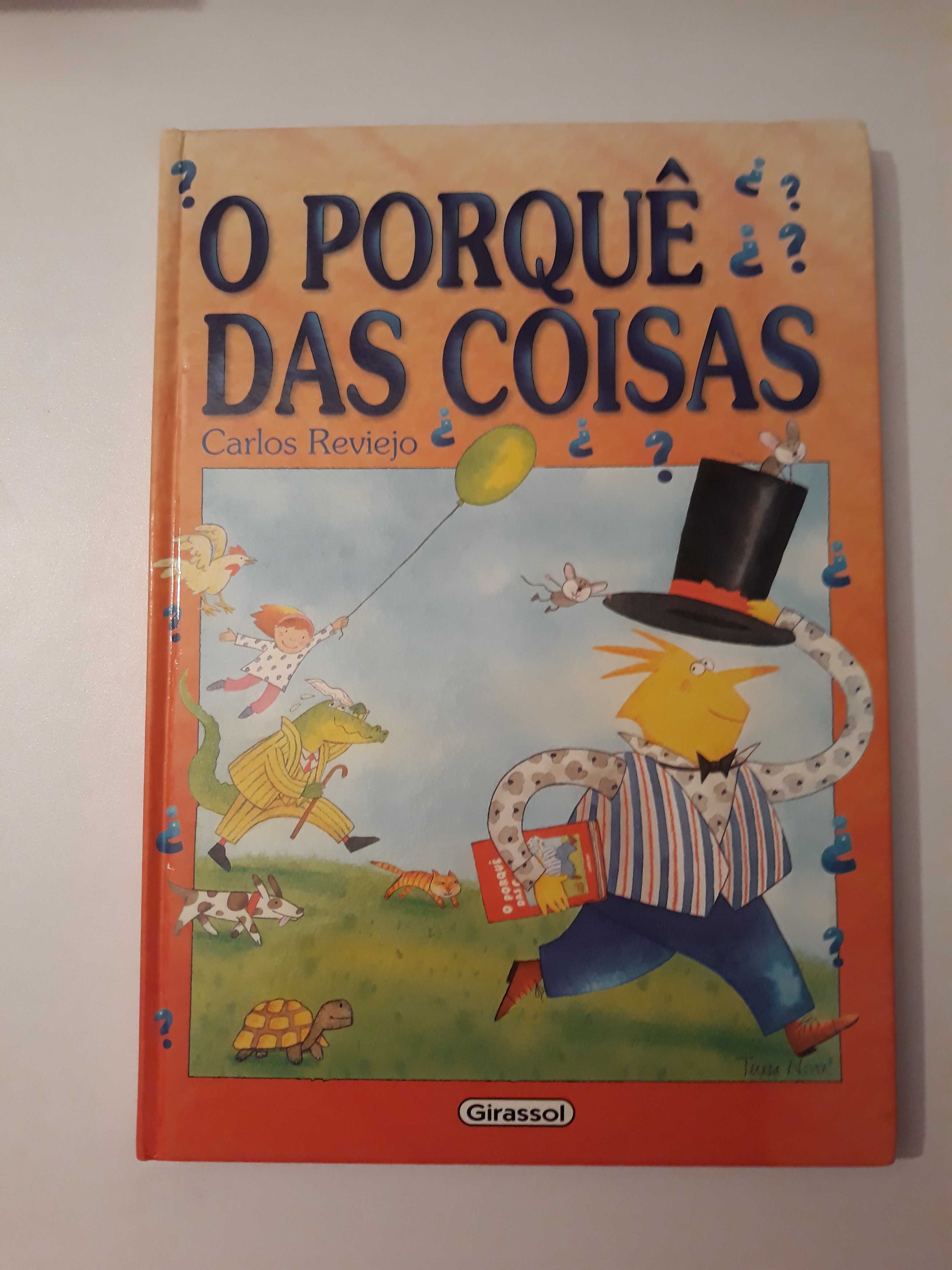 livro infantil O porquê das coisas NOVO portes incluídos